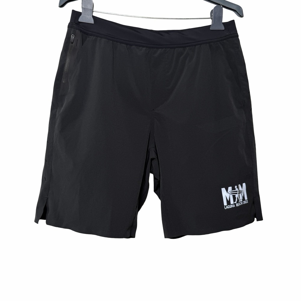 Ten Thousand Interval Shorts L Black Morgan & Morgan Laguna Beach 2022 Logo